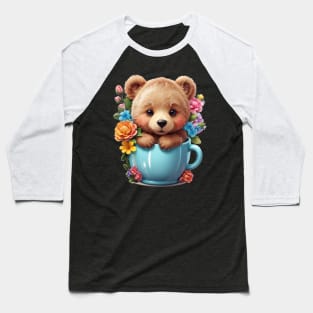Little Bear Mug Baseball T-Shirt